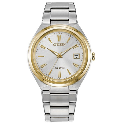 LADIES' CORPORATE EXCLUSIVE ECO-DRIVE SS WATCH, DIAL