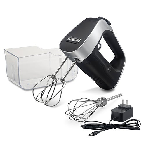 CORDLESS HAND MIXER W/ INFINITE SPEED CONTROL