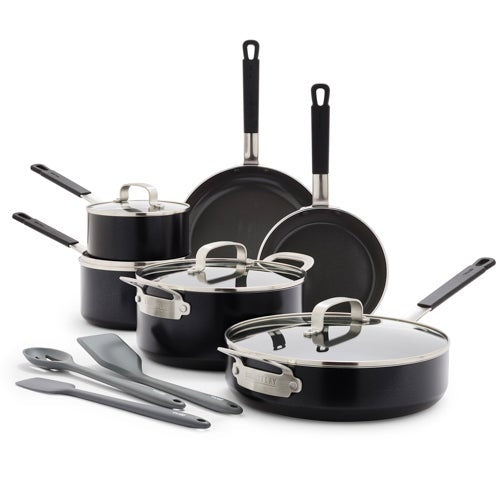 CERAMIC NONSTICK ALUMINUM 13PC COOKWARE SET