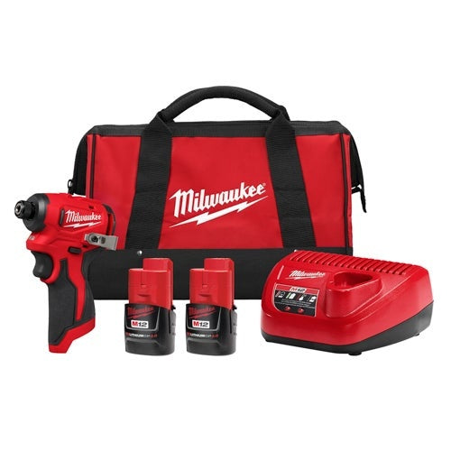 M12 SUBCOMPACT BRUSHLESS 1/4” HEX IMPACT DRIVER KIT